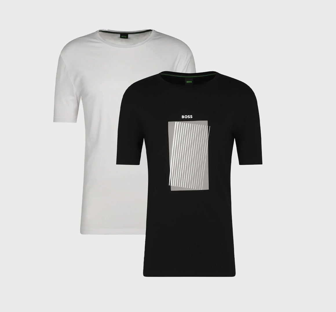 Camiseta Boss de color Noir/Blanc