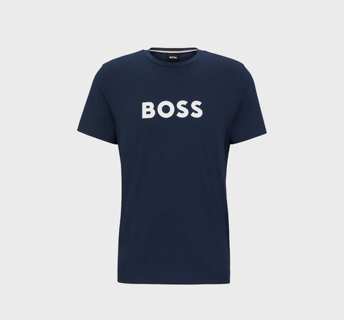 Camiseta Boss azul marino