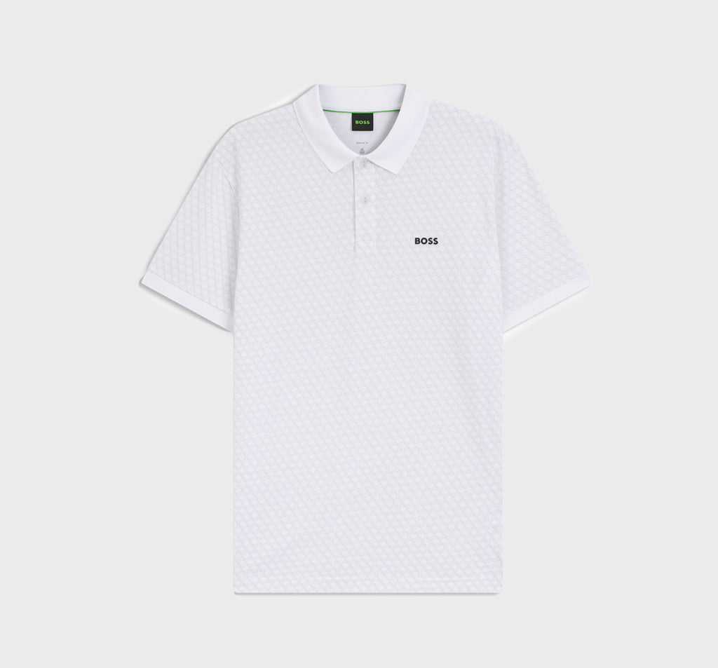 Polo Boss de piqué de algodón
