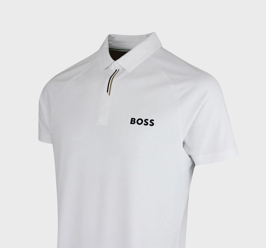 Polo BOSS Pl_goc Paddytech Blanca