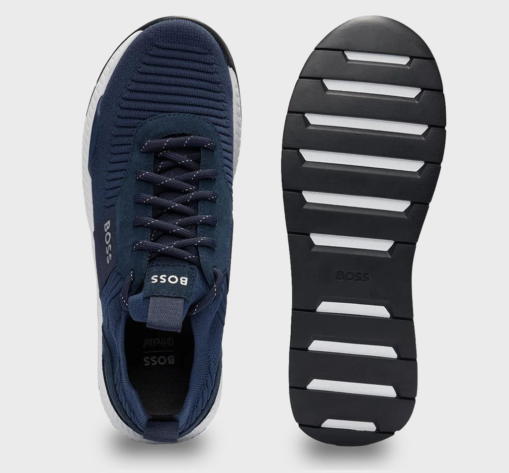 Tenis Titanium Runn Knit (azul)