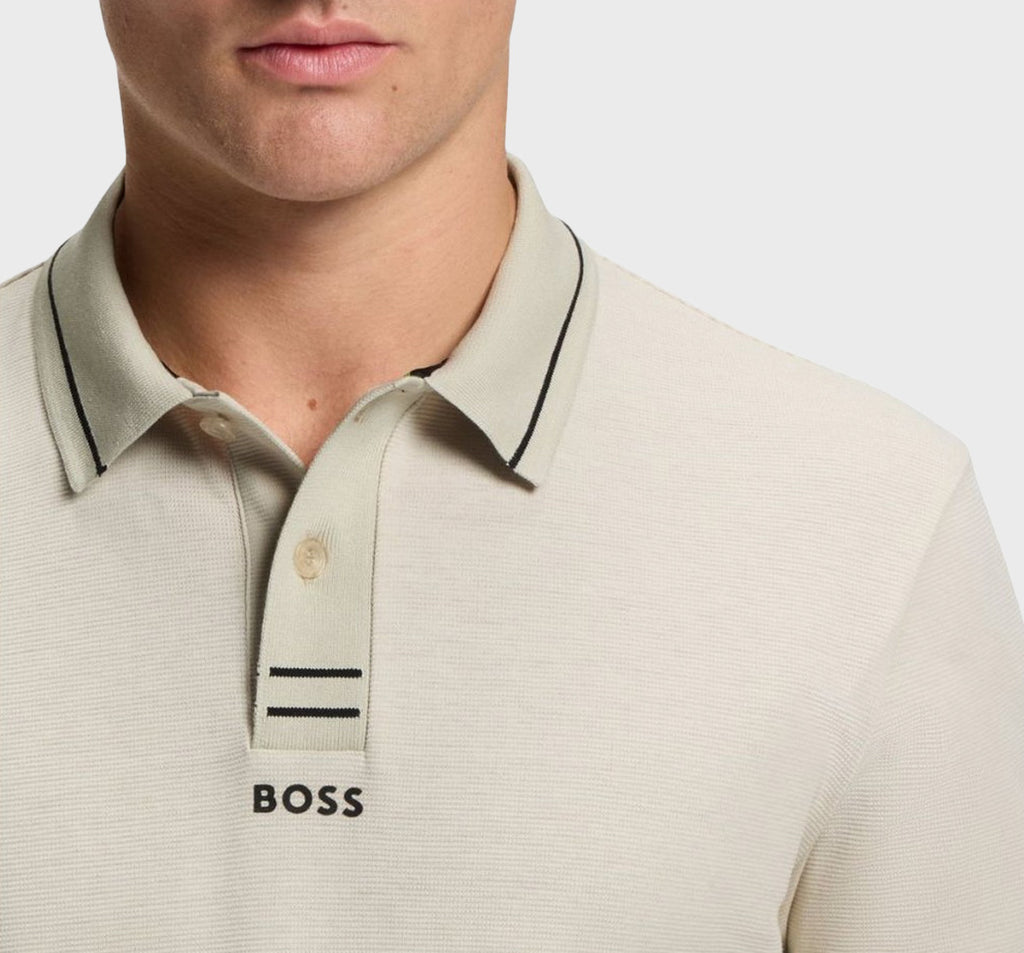 Polo Boss slim fit de piqué
