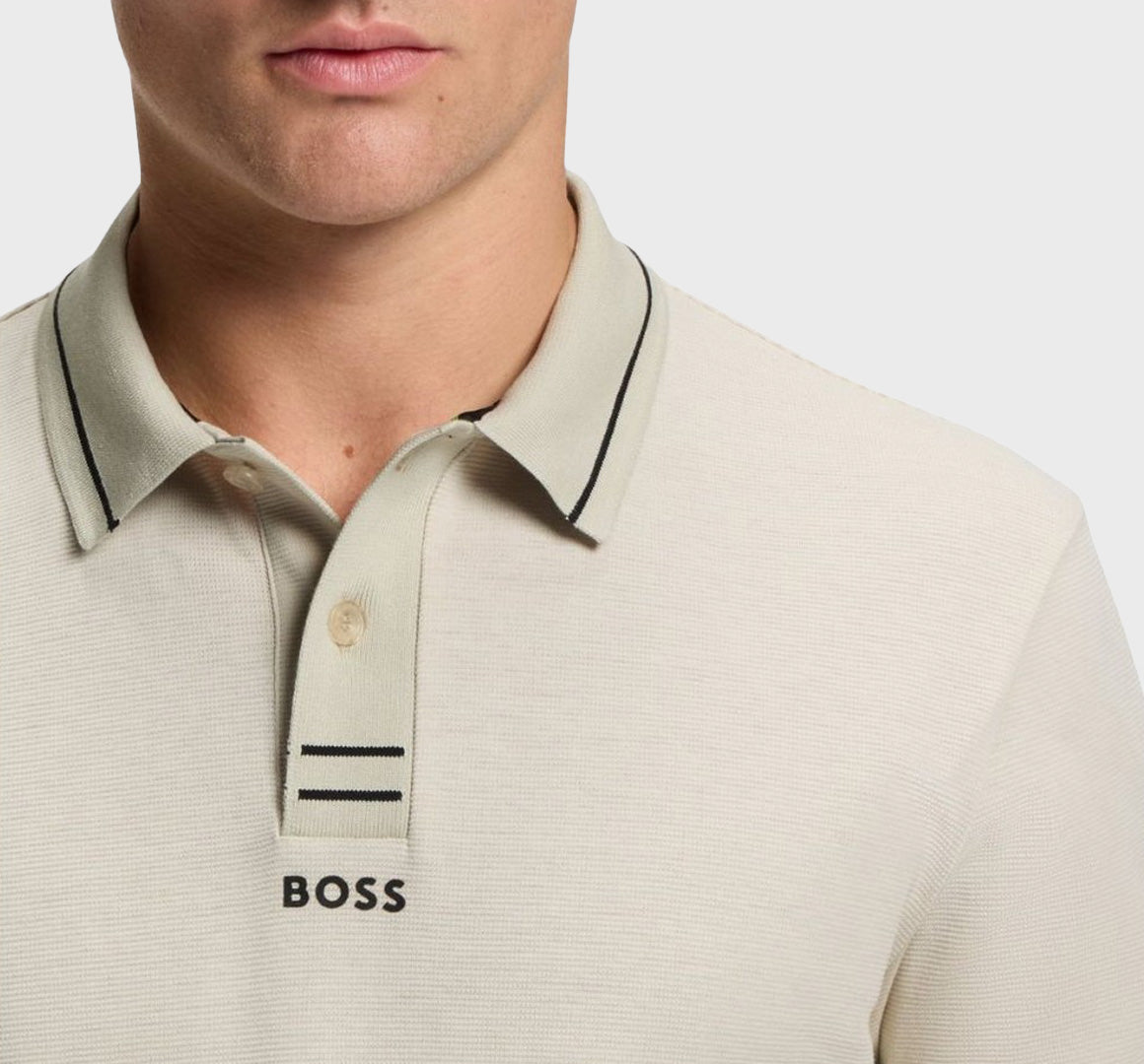 Polo Boss slim fit de piqué
