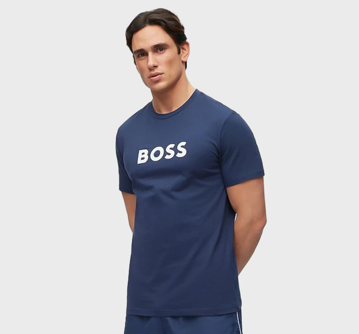 Camiseta Boss azul marino