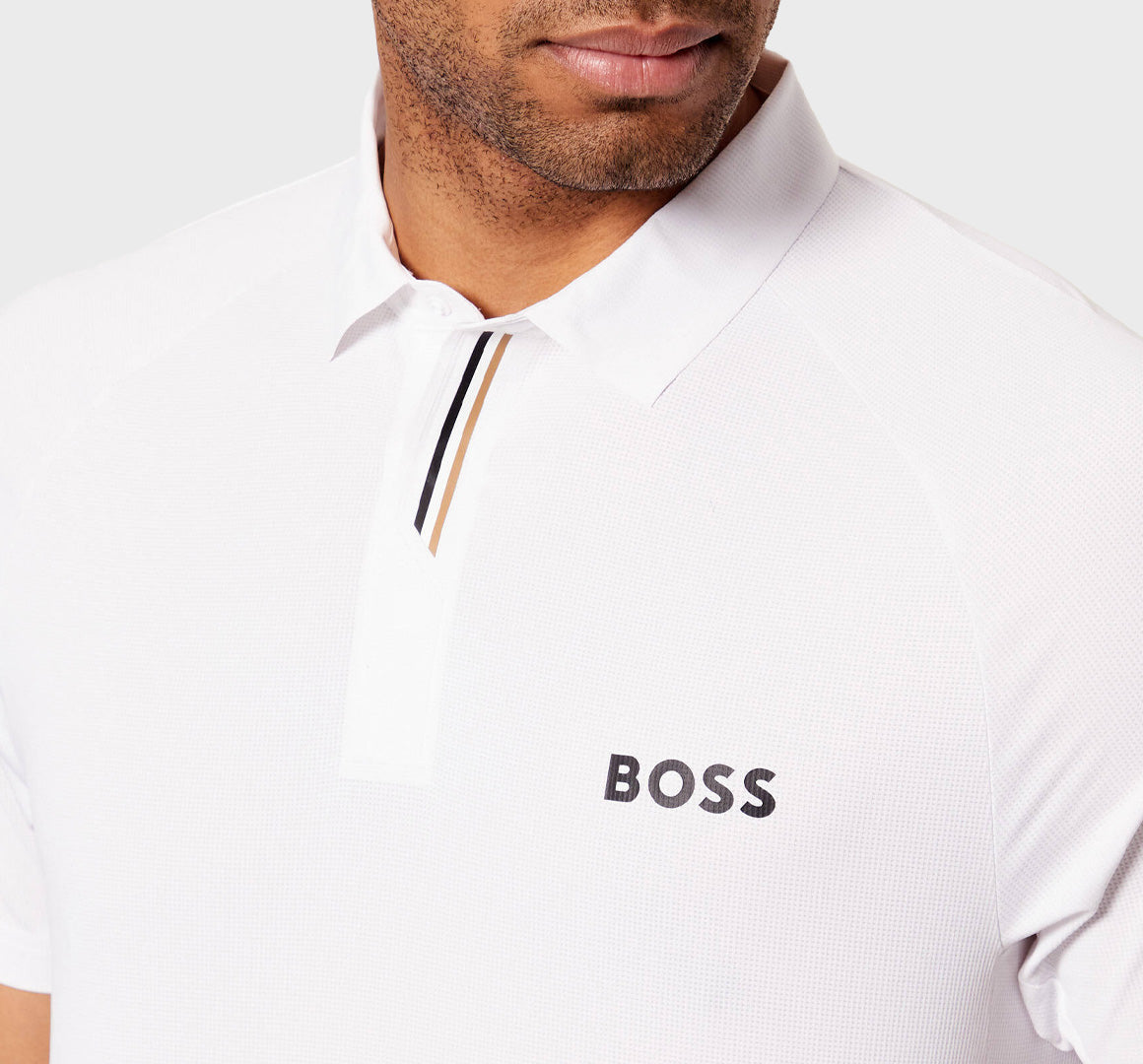 Polo BOSS Pl_goc Paddytech Blanca