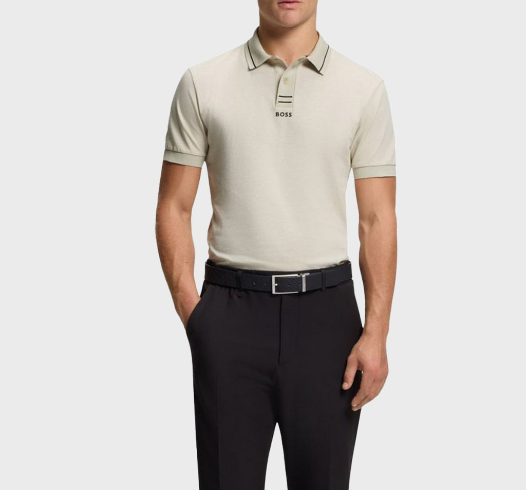Polo Boss slim fit de piqué