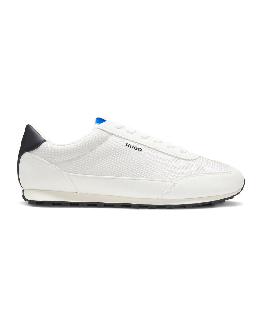 Tenis de tejido texturizado con detalle de estrella